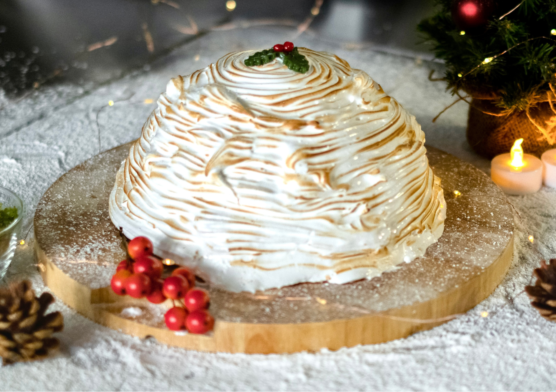 The Bublé - Dome Shaped Gelato Cake