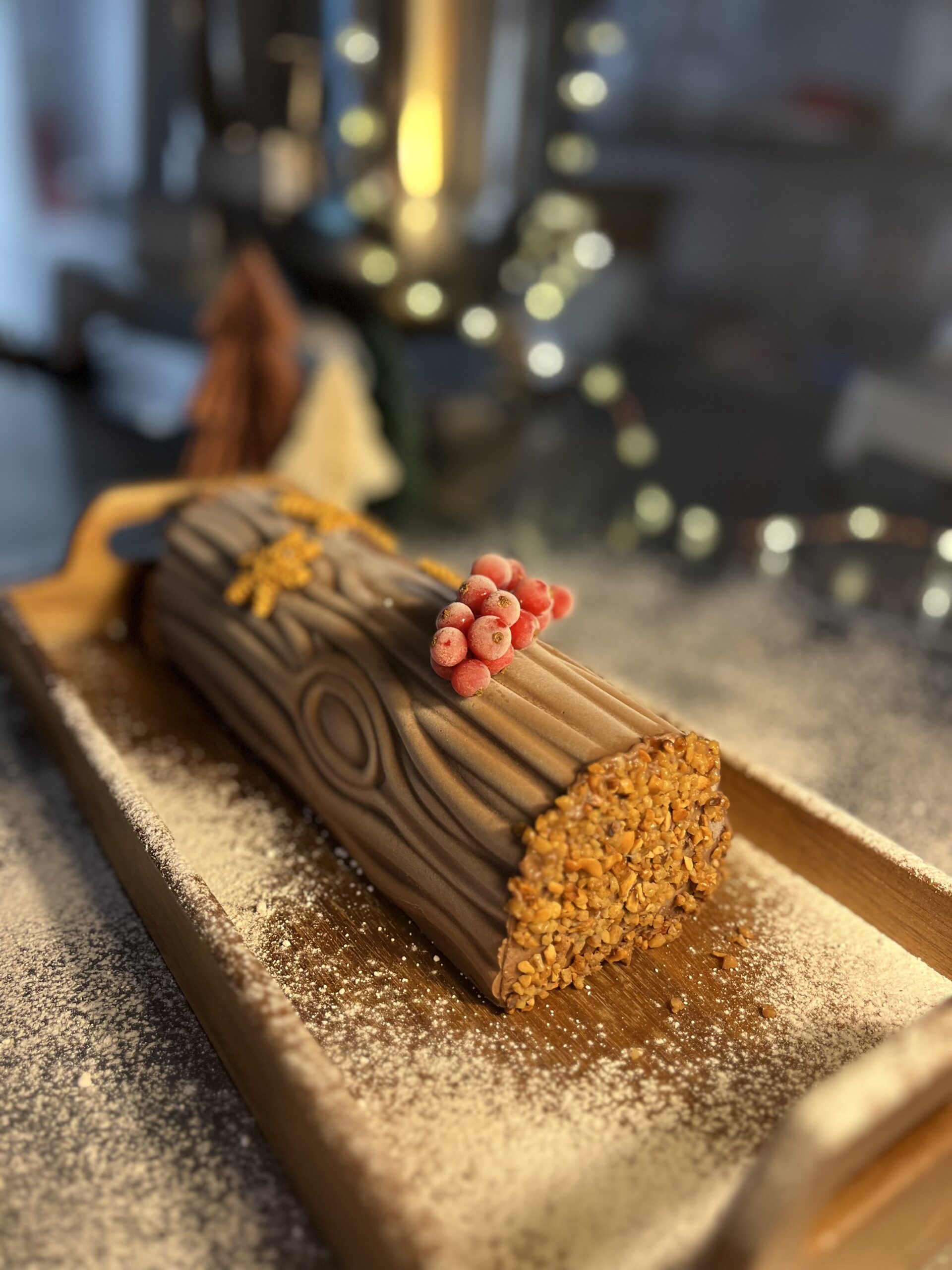 Yule Log - Chocolate & Hazelnut